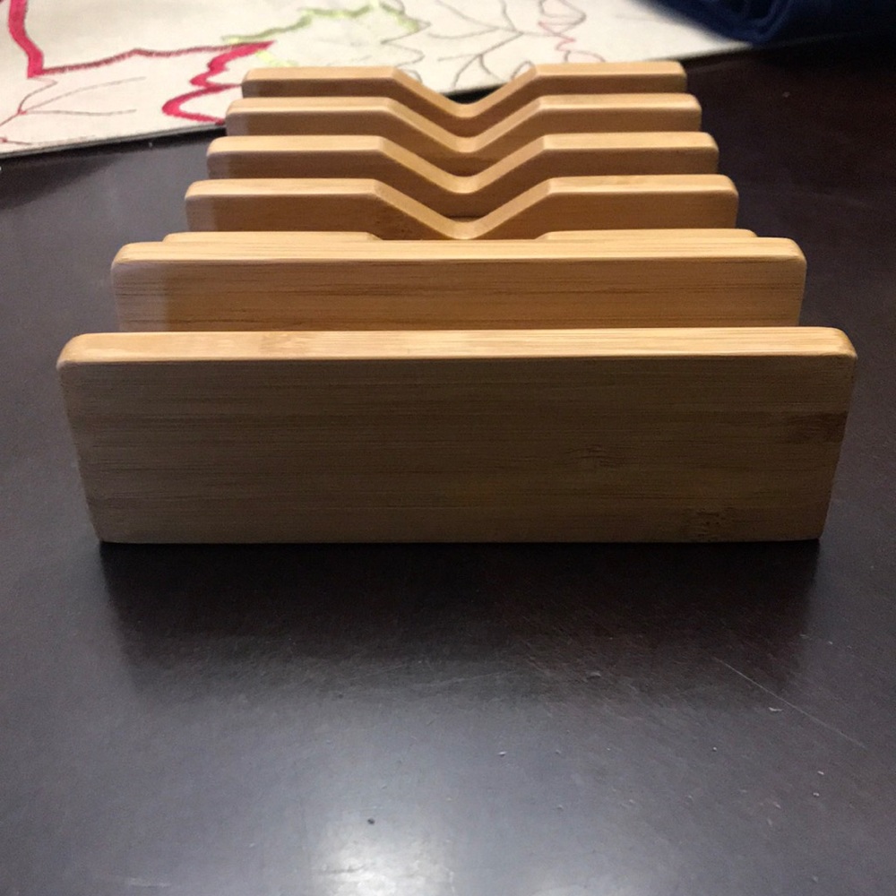 Bamboo electronics organizer - Picture 4 of 4